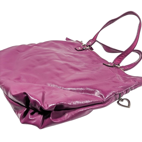 Coach Pink Leather Tote Bag - Picture 5 of 12